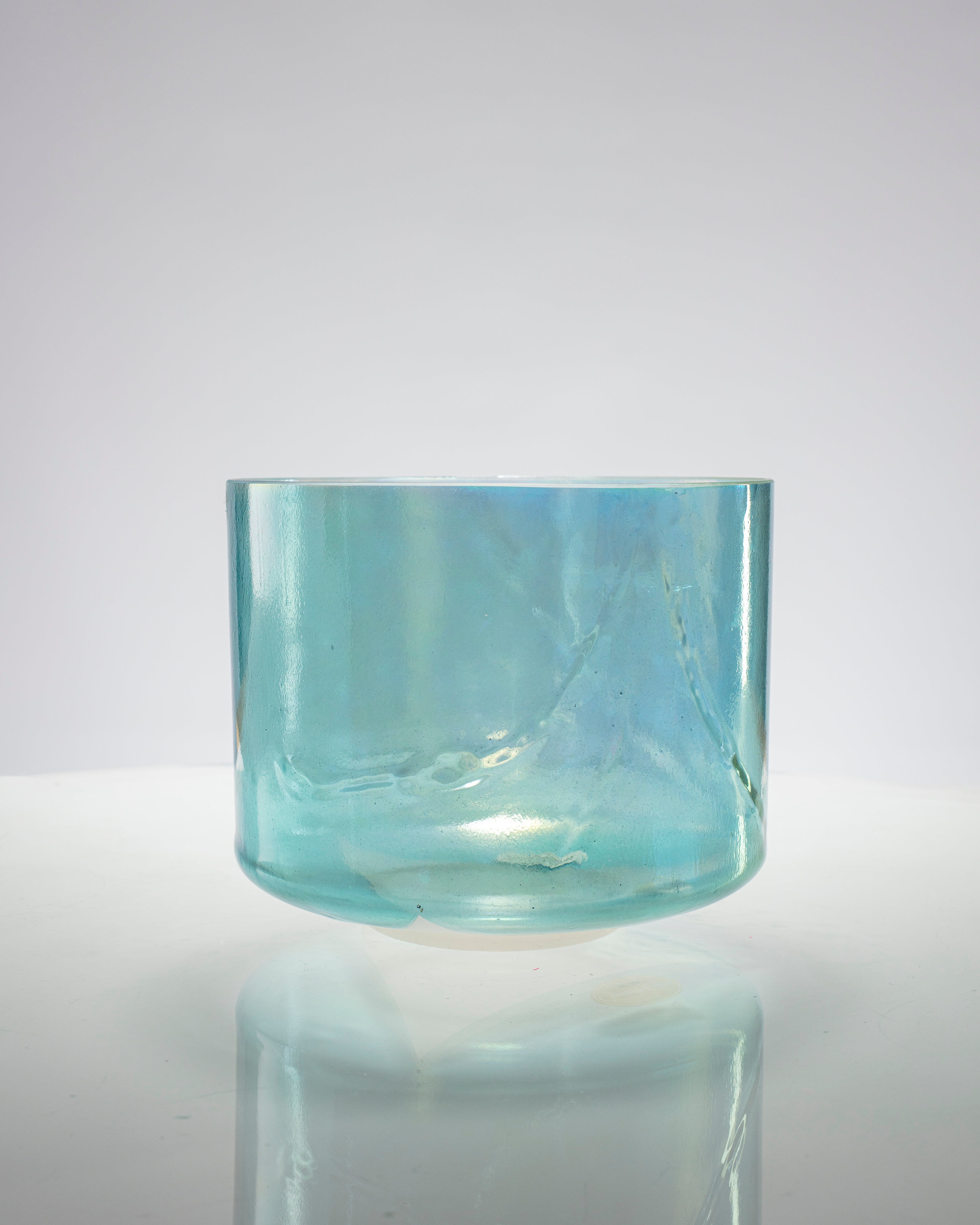 Apophyllite & Aqua Aura Gold Alchemy™ by Crystal Tones® 9" C#+25