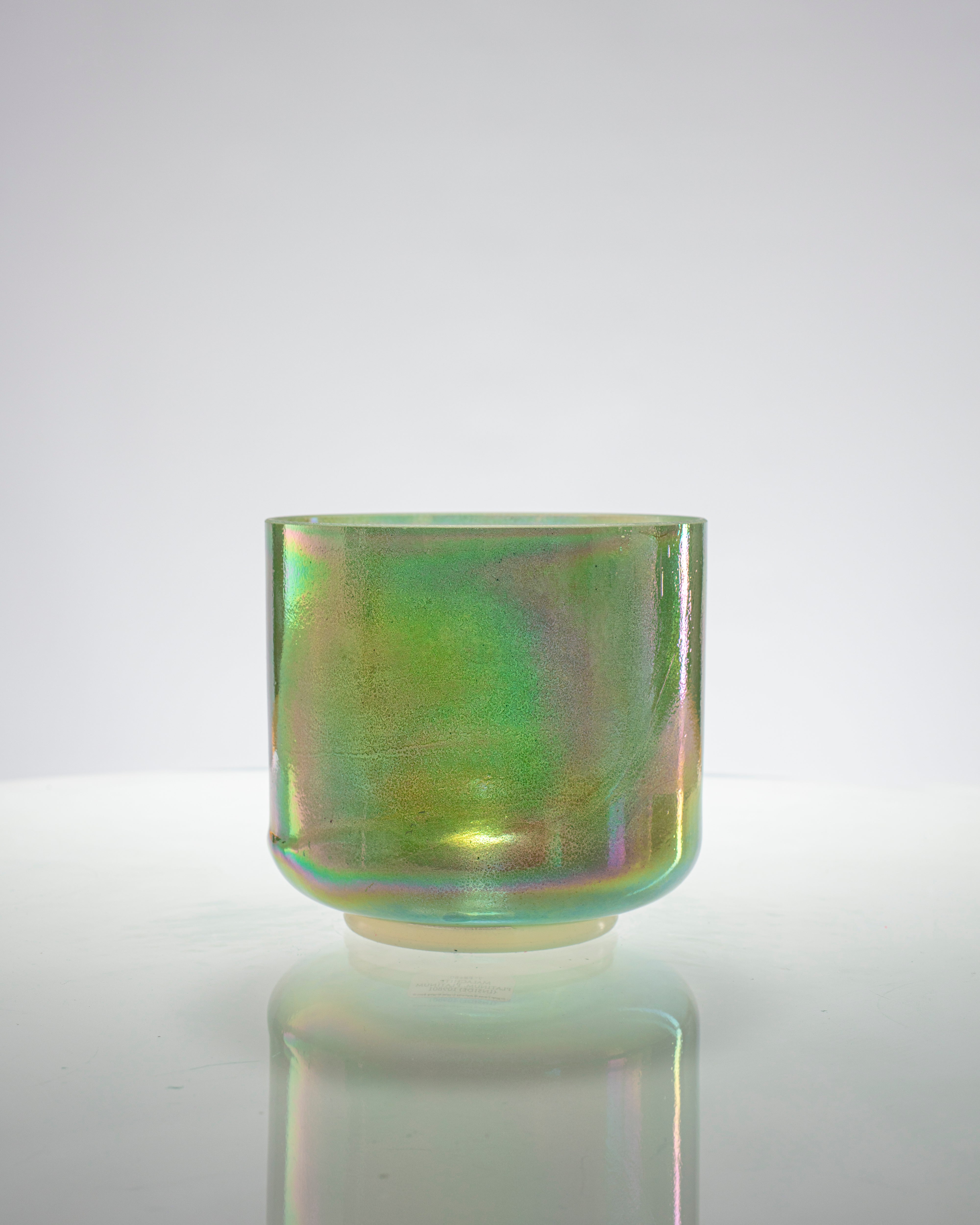 Malachite & Platinum Alchemy™ by Crystal Tones® 7" F#+50