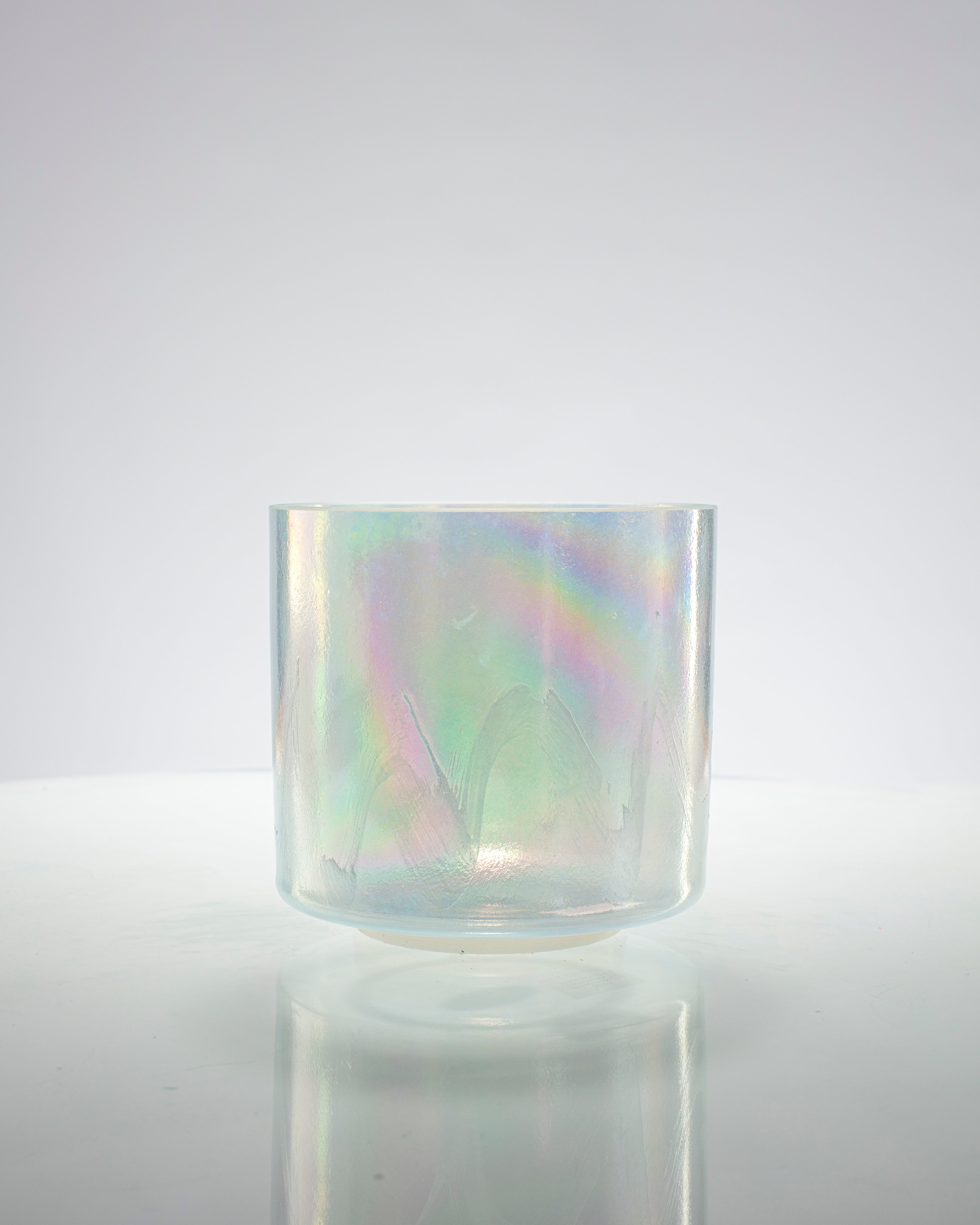 Azeztulite, Aqua Aura Gold & Platinum Alchemy™ by Crystal Tones® 7" A-25