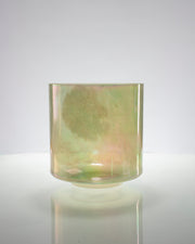 Peridot, Platinum & White Light Aura Gold Alchemy™ by Crystal Tones® 8" D#-5