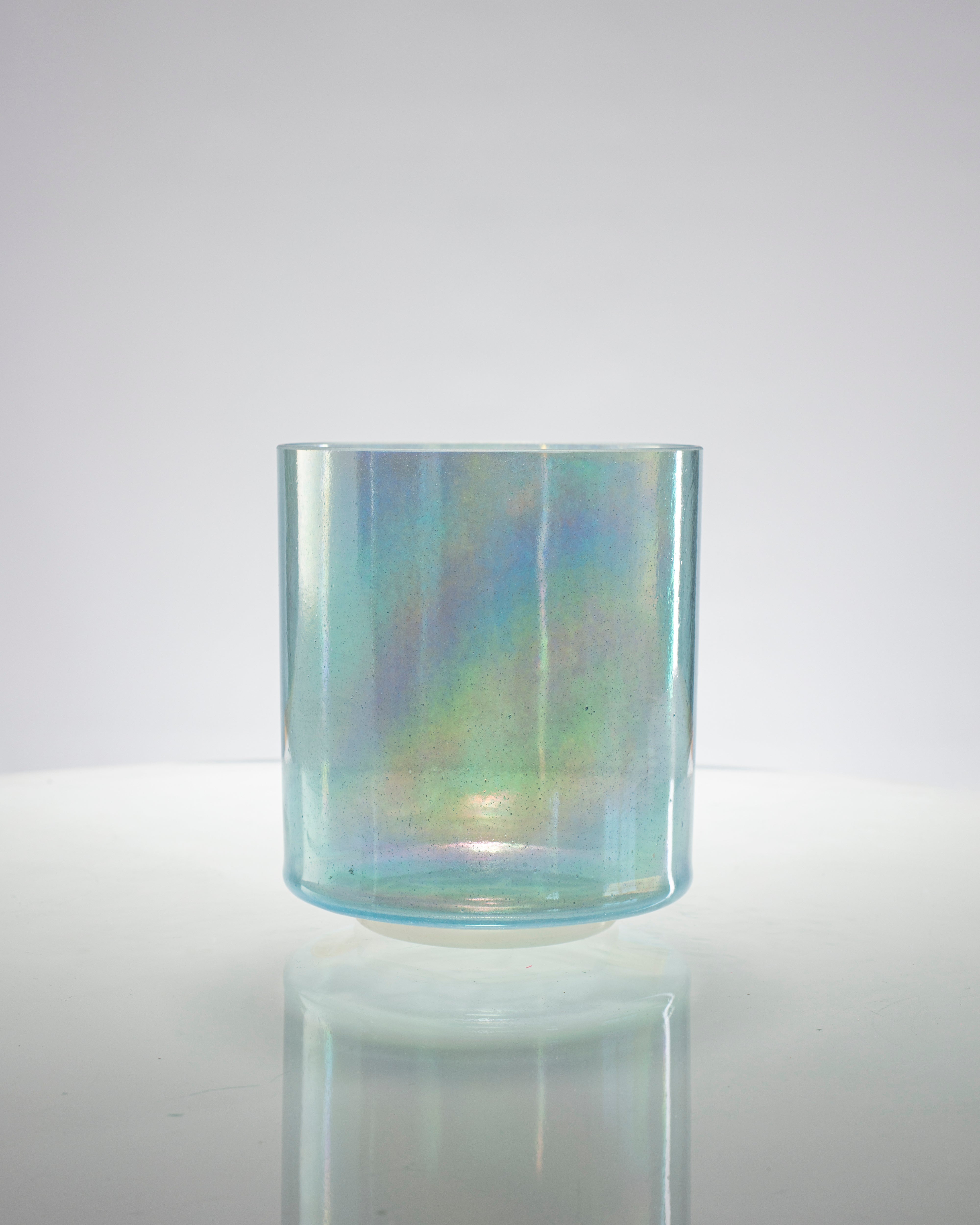 Tesseract Salt, Aqua Aura Gold, Platinum Alchemy™ by Crystal Tones® 7" F+5