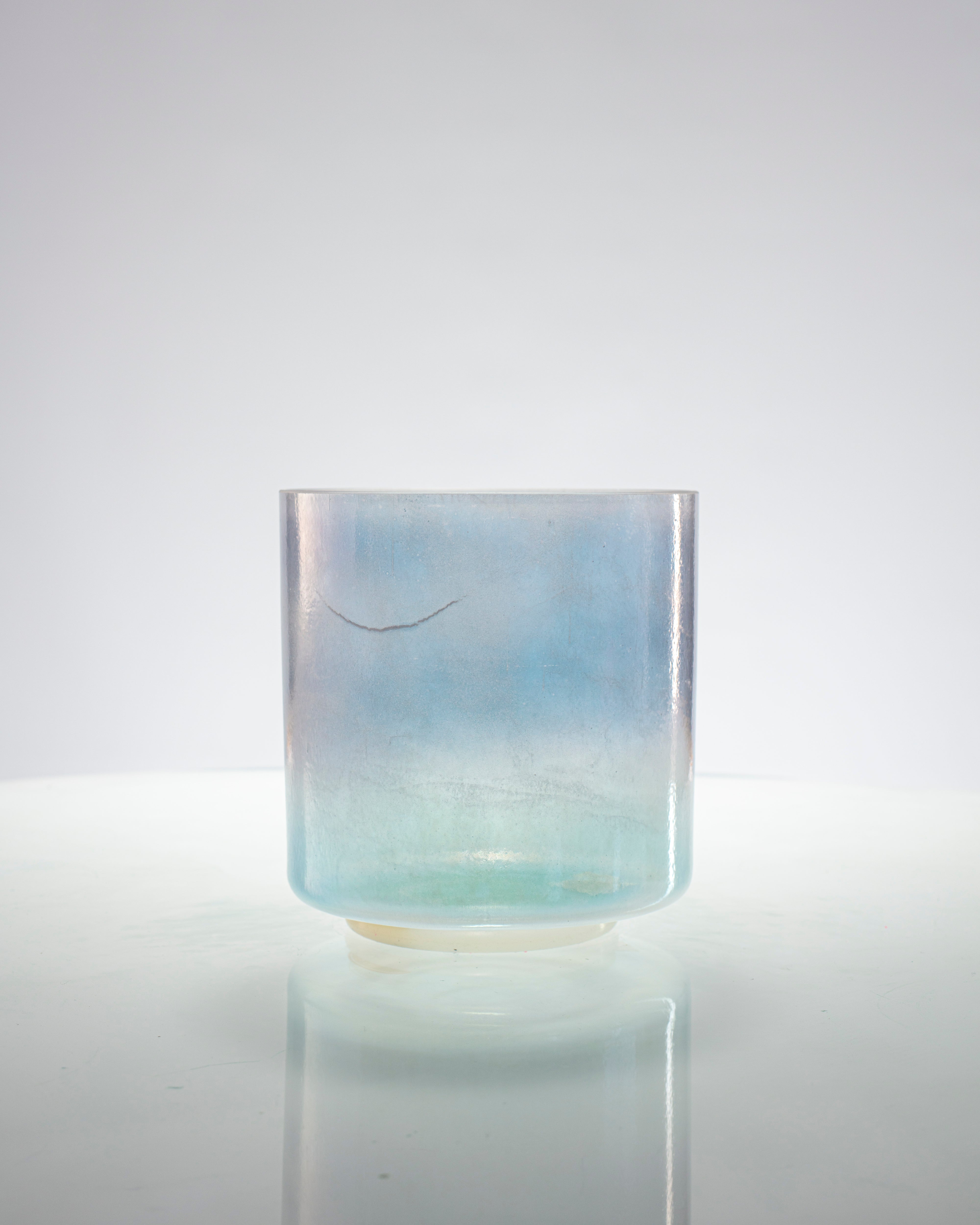 Sacred Feminine Kudaka Island Salt, Violet Aura Gold & Aqua Aura Gold Alchemy™ by Crystal Tones® 7" G+45