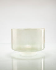Pre-Loved Advance Selenite & Sage Aura Gold Alchemy™ Crystal Tones® Singing Bowl 8" E-45