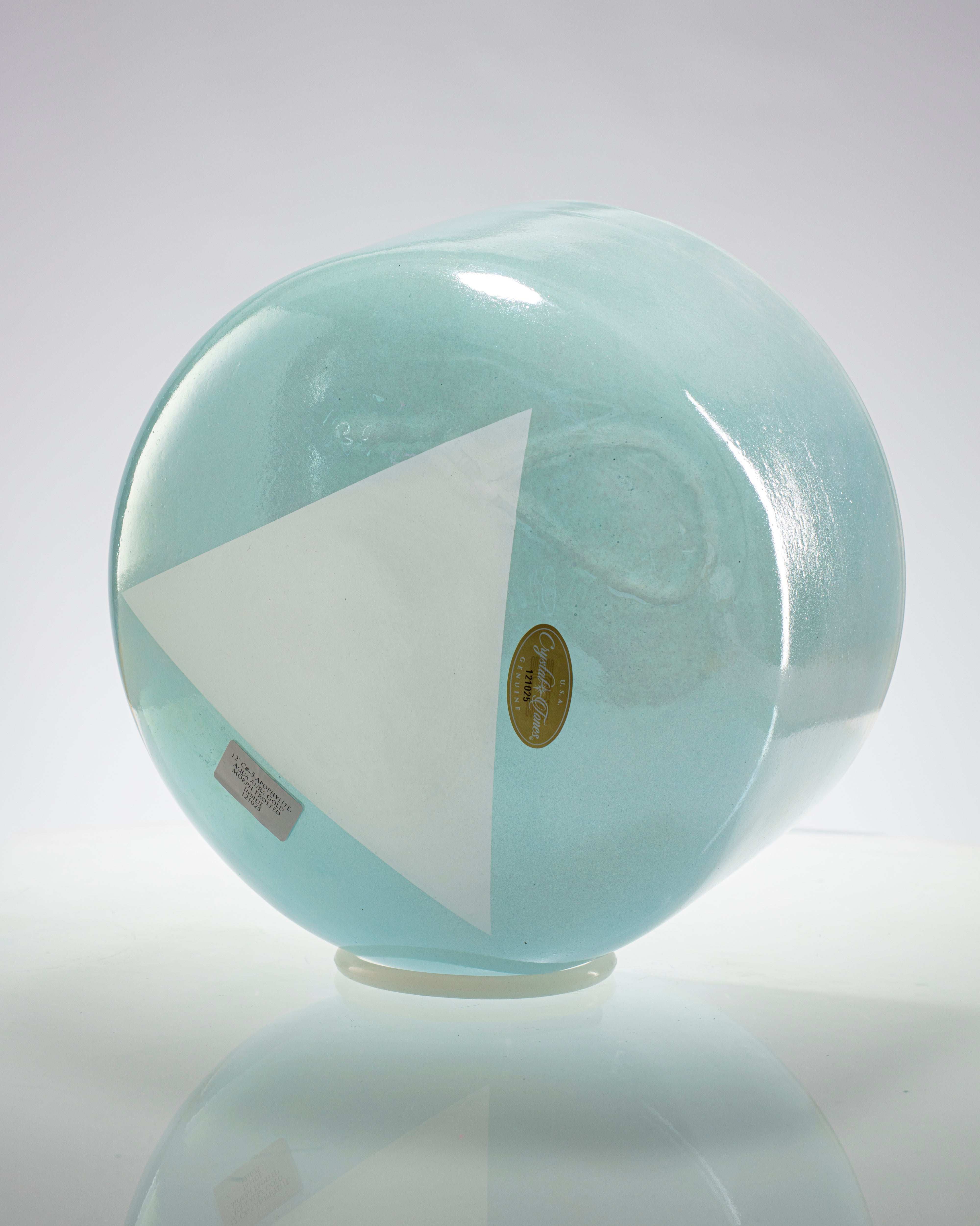 Apophyllite & Aqua Aura Gold Alchemy™ by Crystal Tones® 12" C#+5