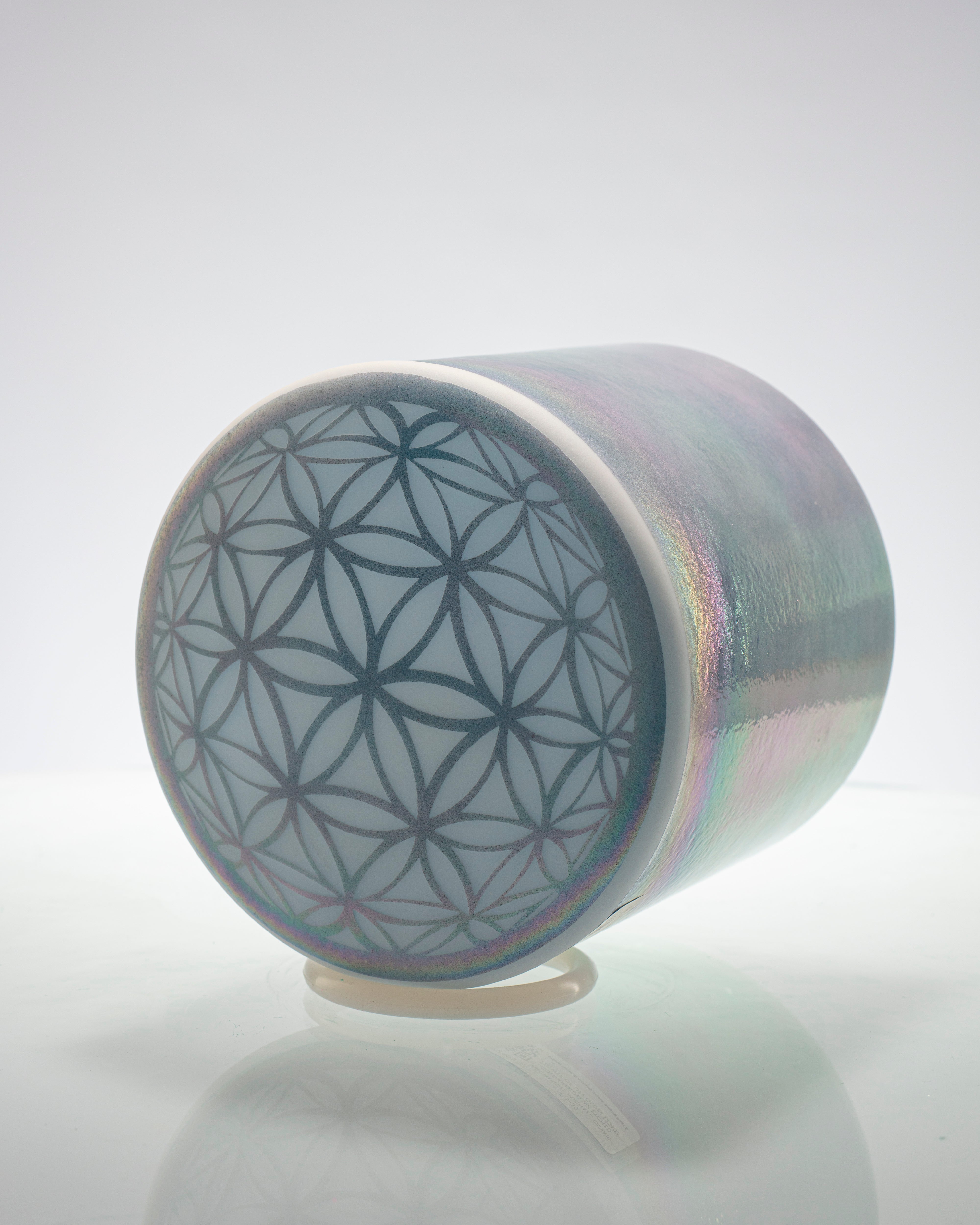 Archangel Michael & Ocean Gold Alchemy™ by Crystal Tones® 7" E+30