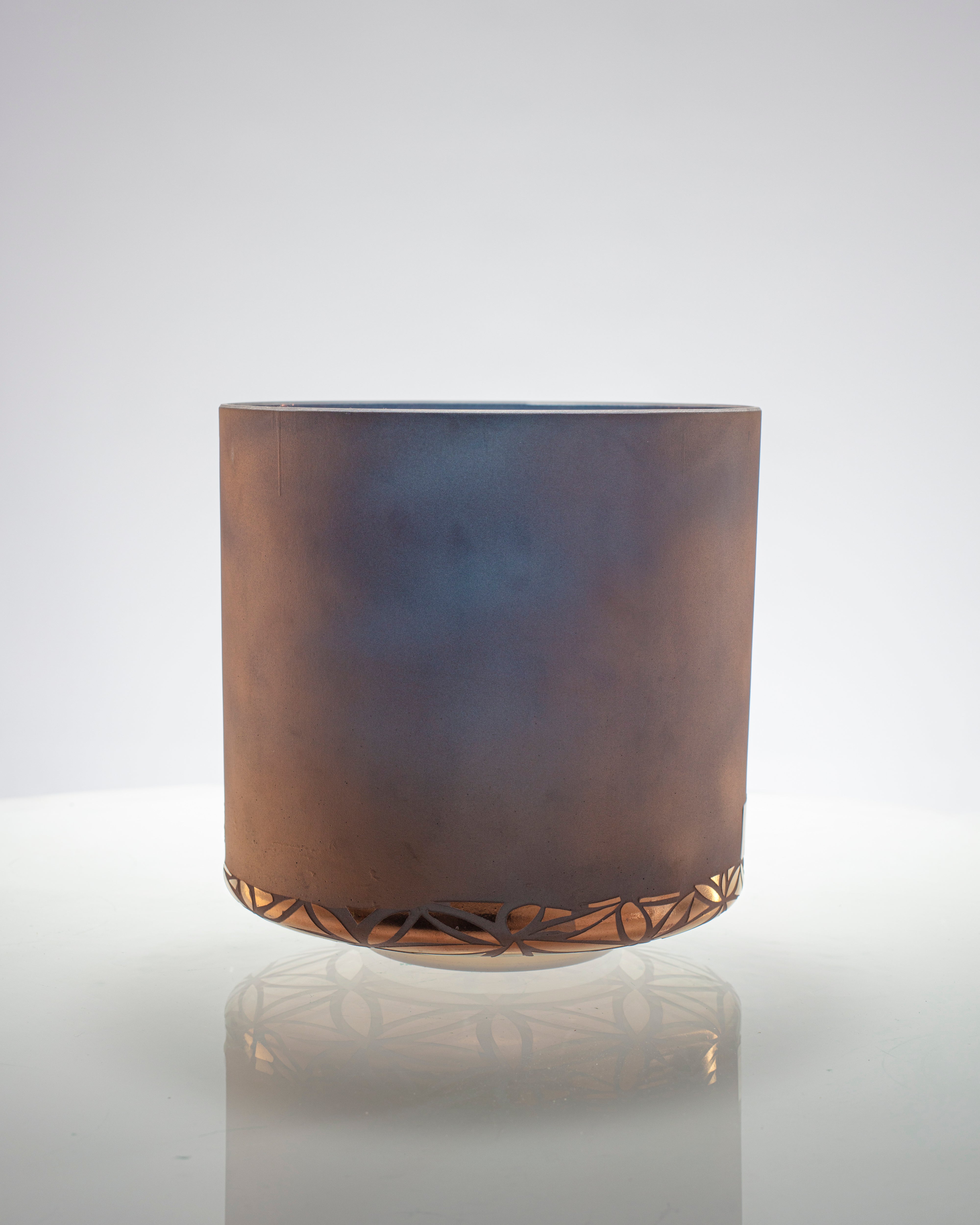 Tibetan Quartz Copper Aura Alchemy™ by Crystal Tones® 9" C+35