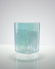Azeztulite & Aqua Aura Gold Alchemy™ by Crystal Tones® 7" F-15