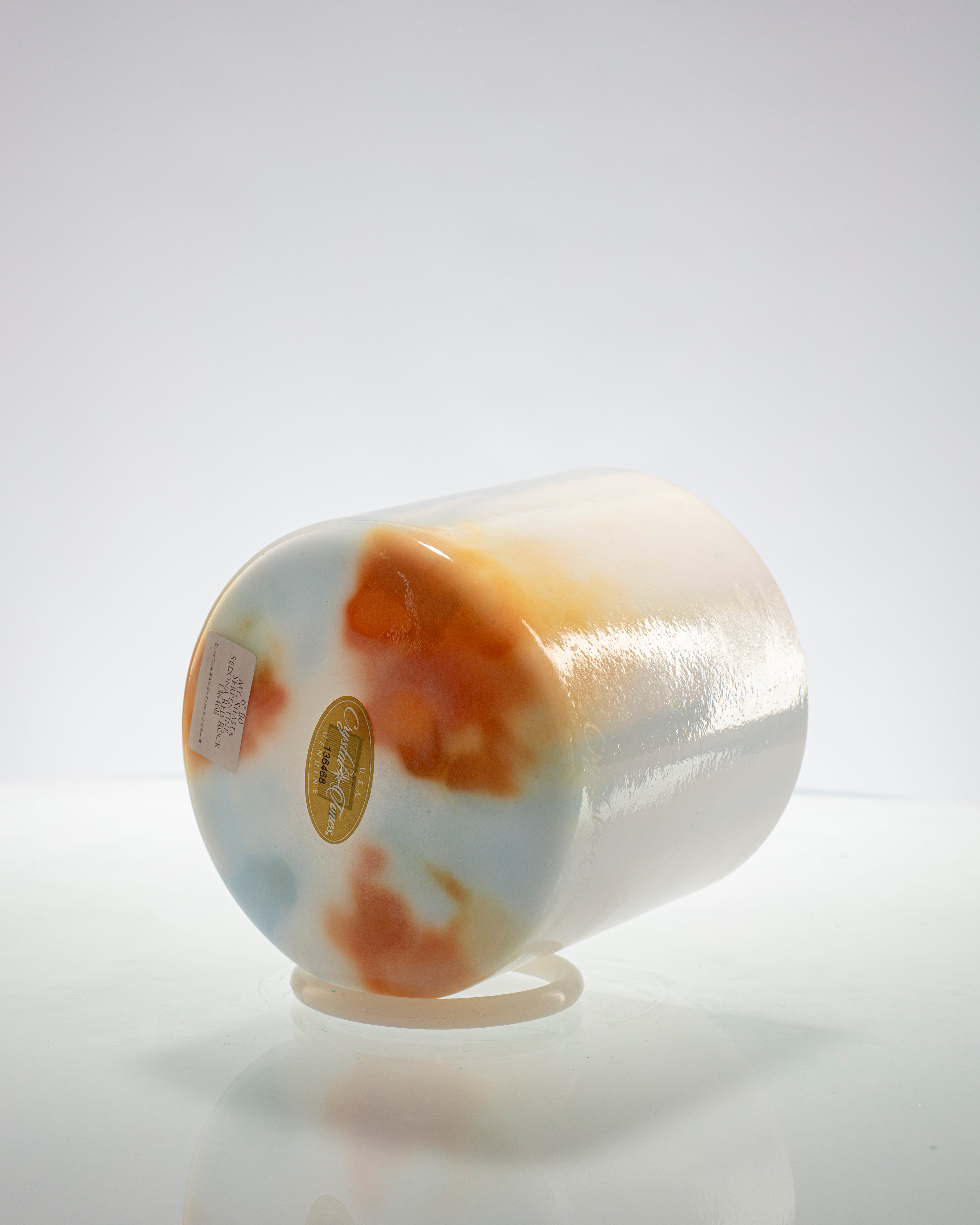 Mt. Shasta Serpentine & Sedona Red Rock Alchemy™ by Crystal Tones® 6" B0