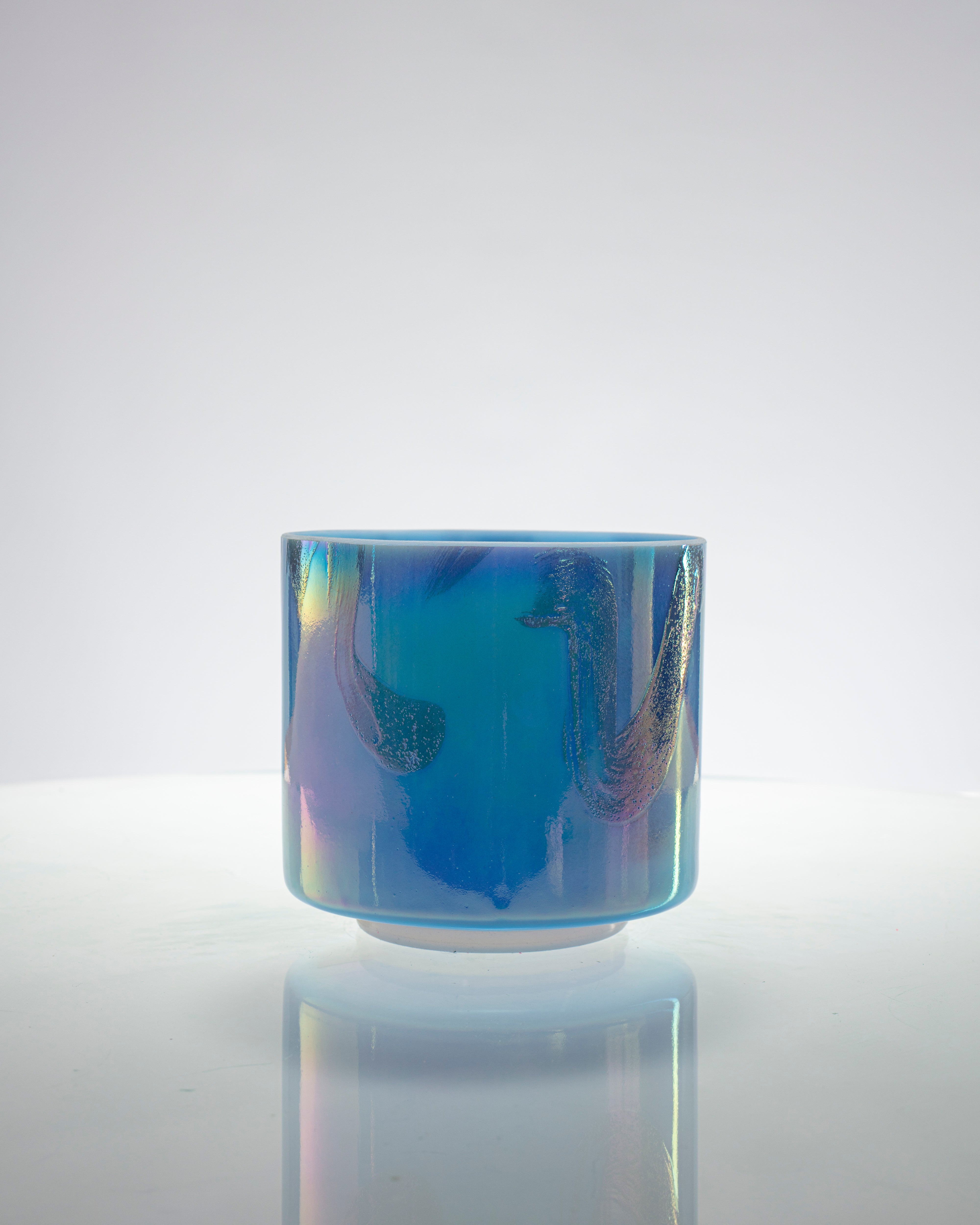 Larimar & Platinum Alchemy™ by Crystal Tones® 7" G#-50