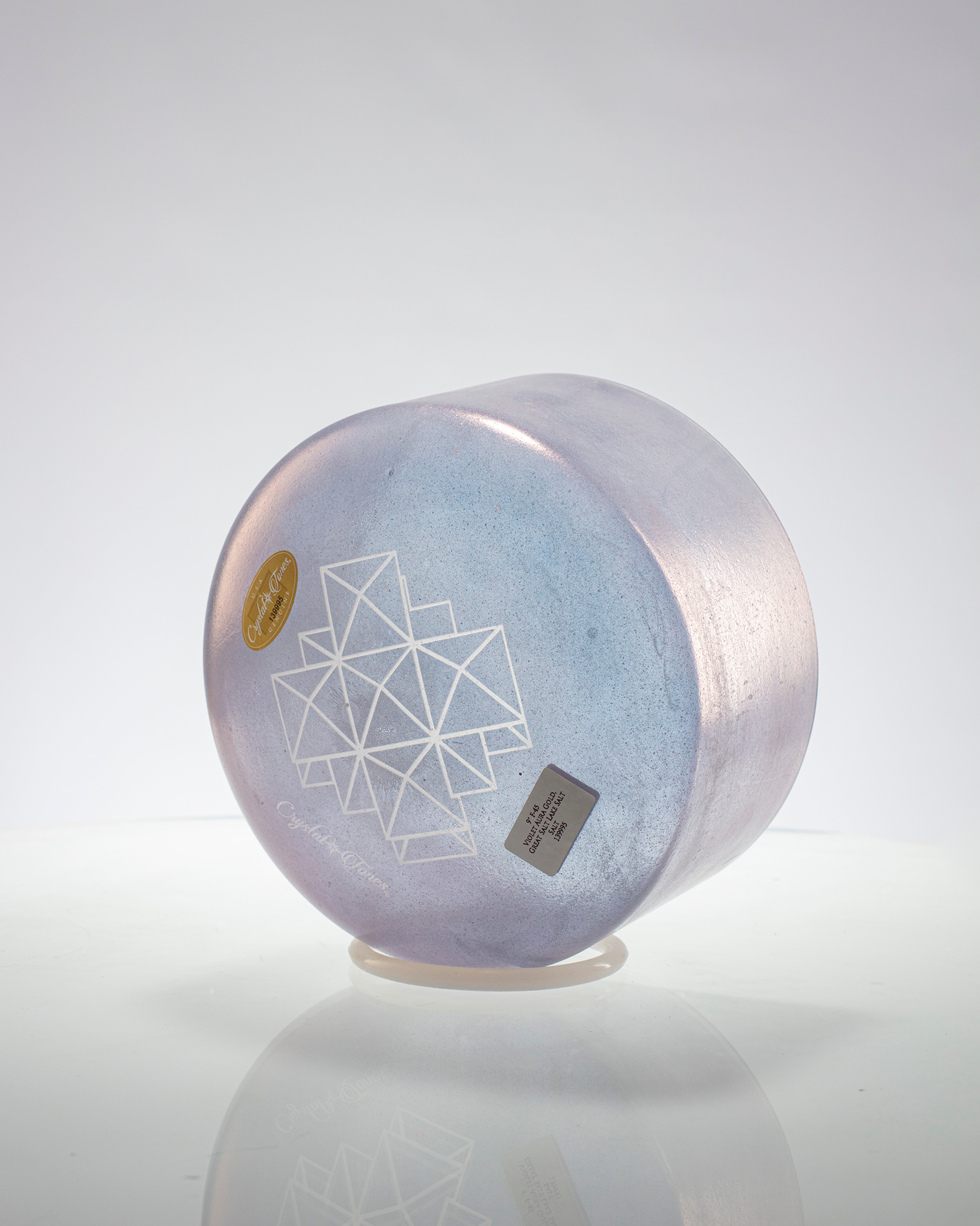 Violet Aura Gold & Great Salt Lake Salt Alchemy™ 9" F-45