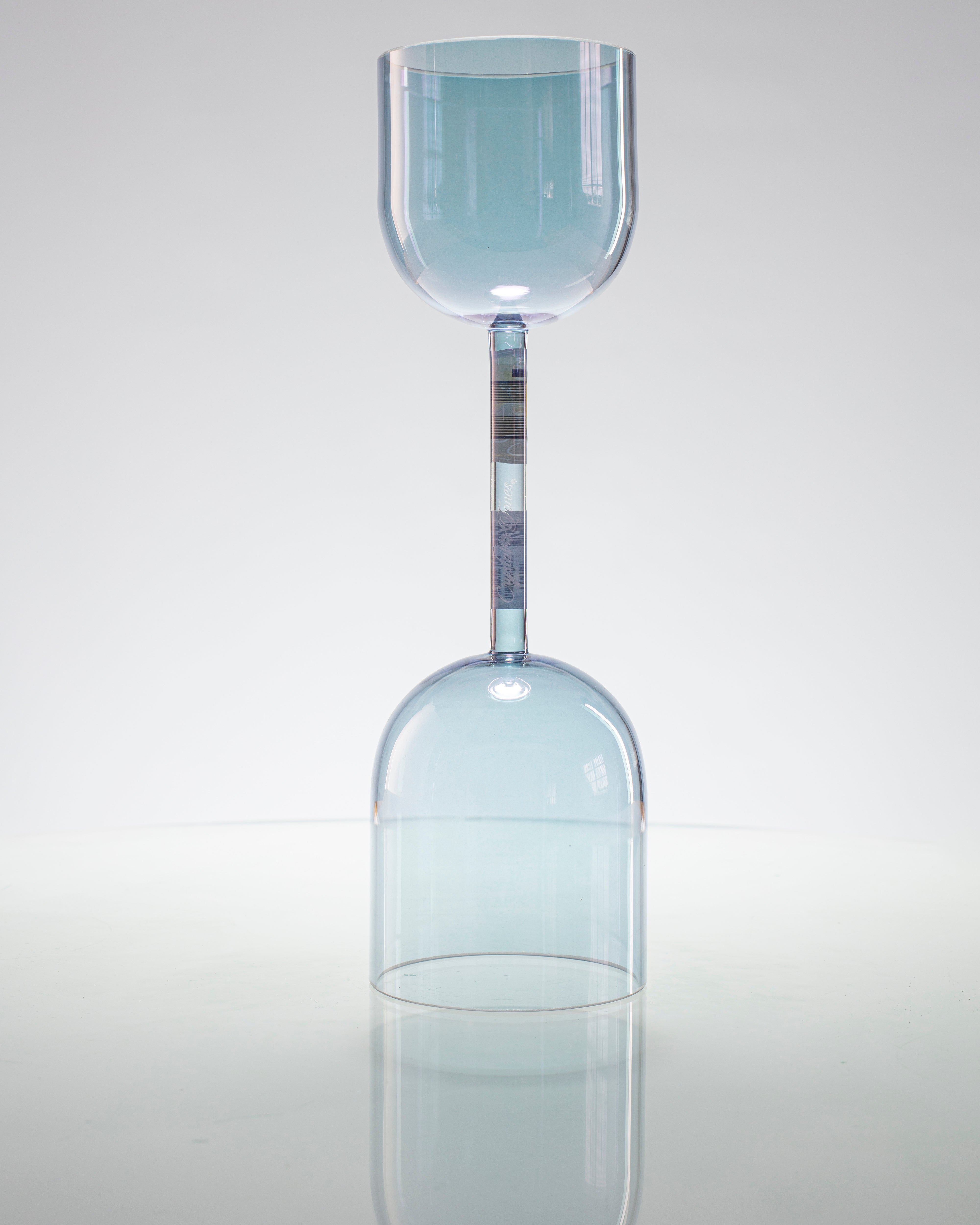 Androgynous Indium & Zeal Point Aura Gold Alchemy™ Double Practitioner Bowl® by Crystal Tones® 4" C-20 / 5" D#-50