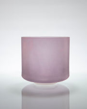 Advanced Selenite, Lavender Aura & Gold Alchemy™ by Crystal Tones® 9" A+10