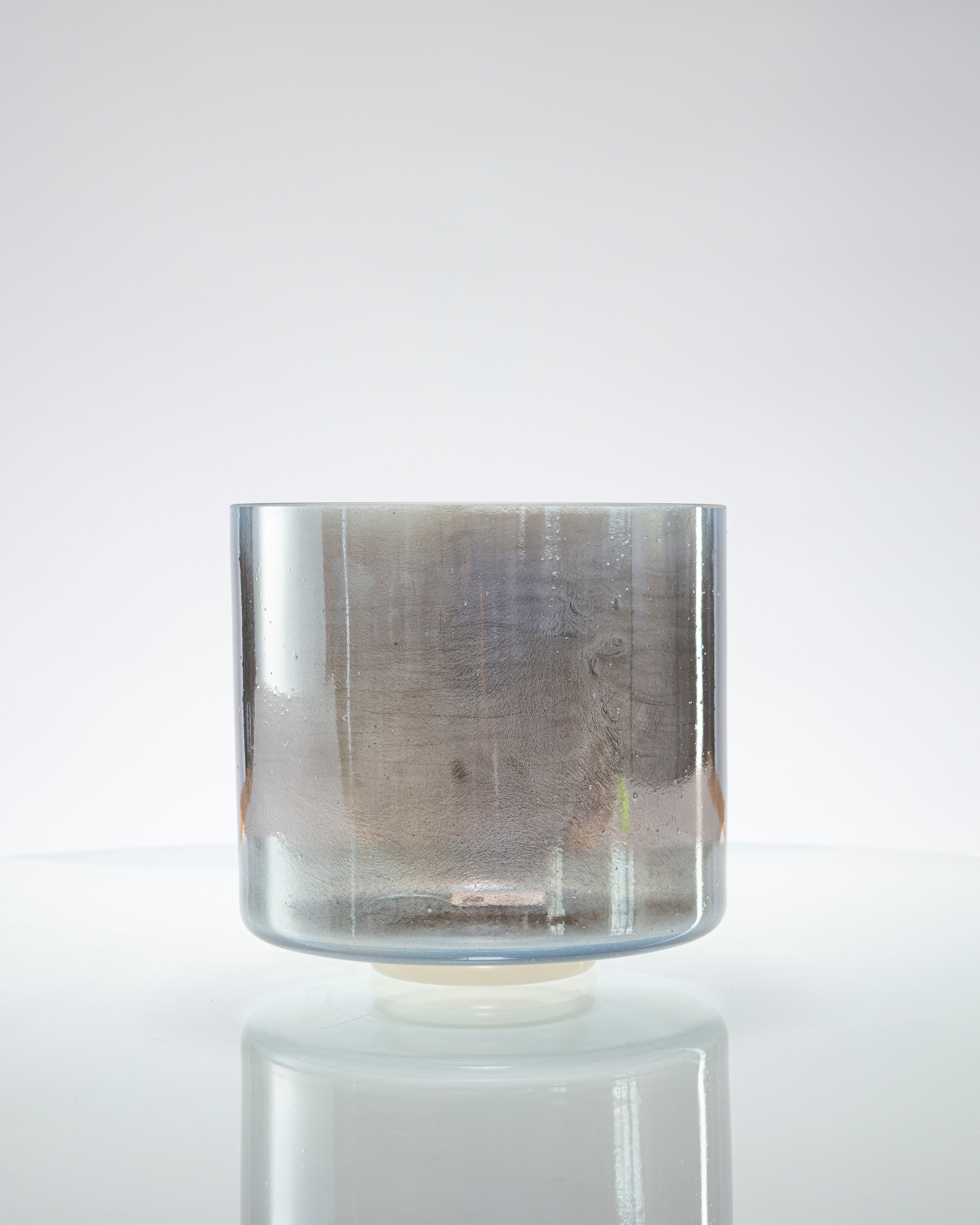 Celestite & Palladium Alchemy™ Crystal Tones® Singing Bowl 8" A-15