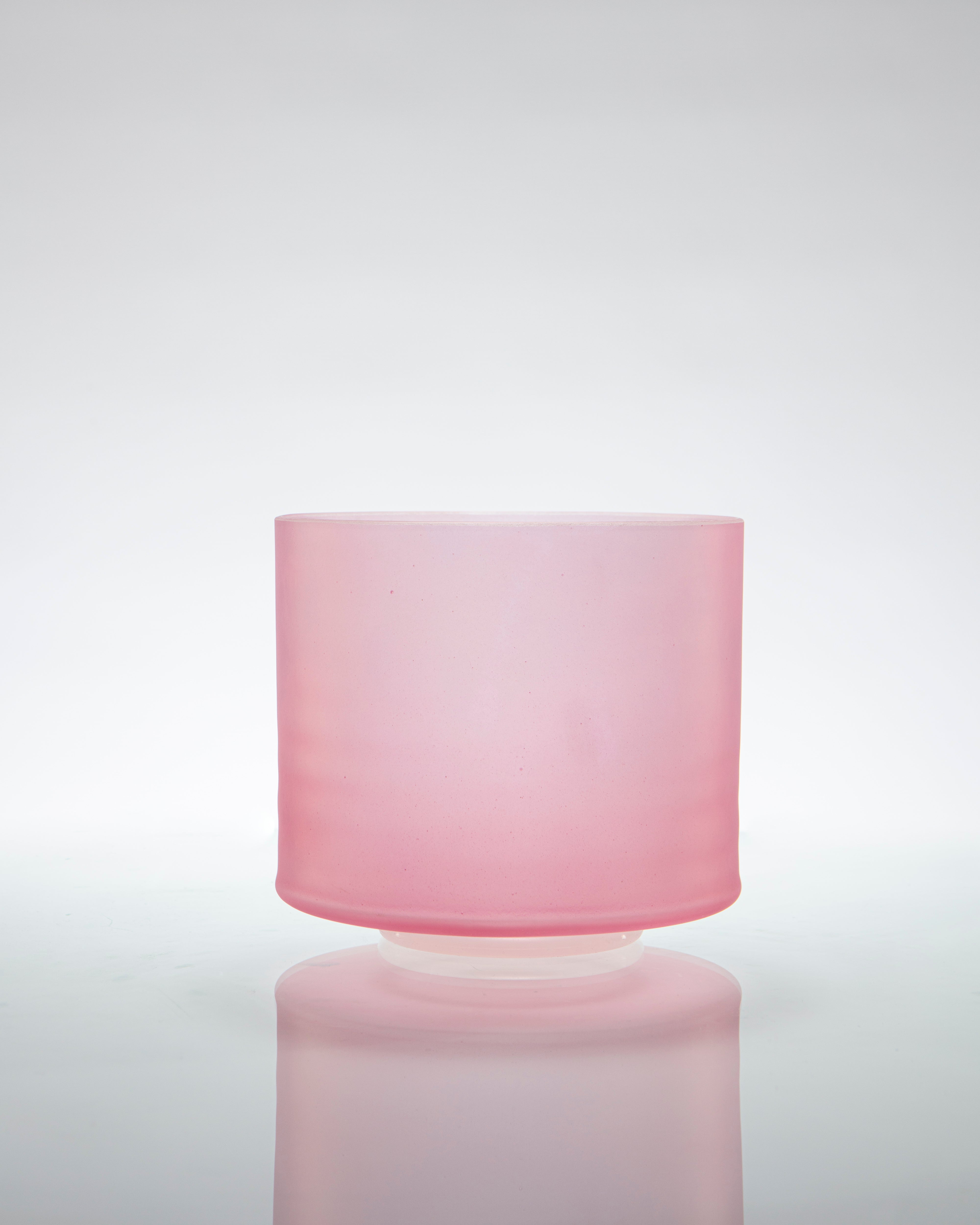 Selenite, Pink Aura Gold Alchemy™ by Crystal Tones® 8" C#+30