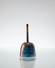 Supergrade™ Tibetan Quartz Copper Alchemy™ Quartz Practitioner Singing Bowl by Crystal Tones® 5" G+20