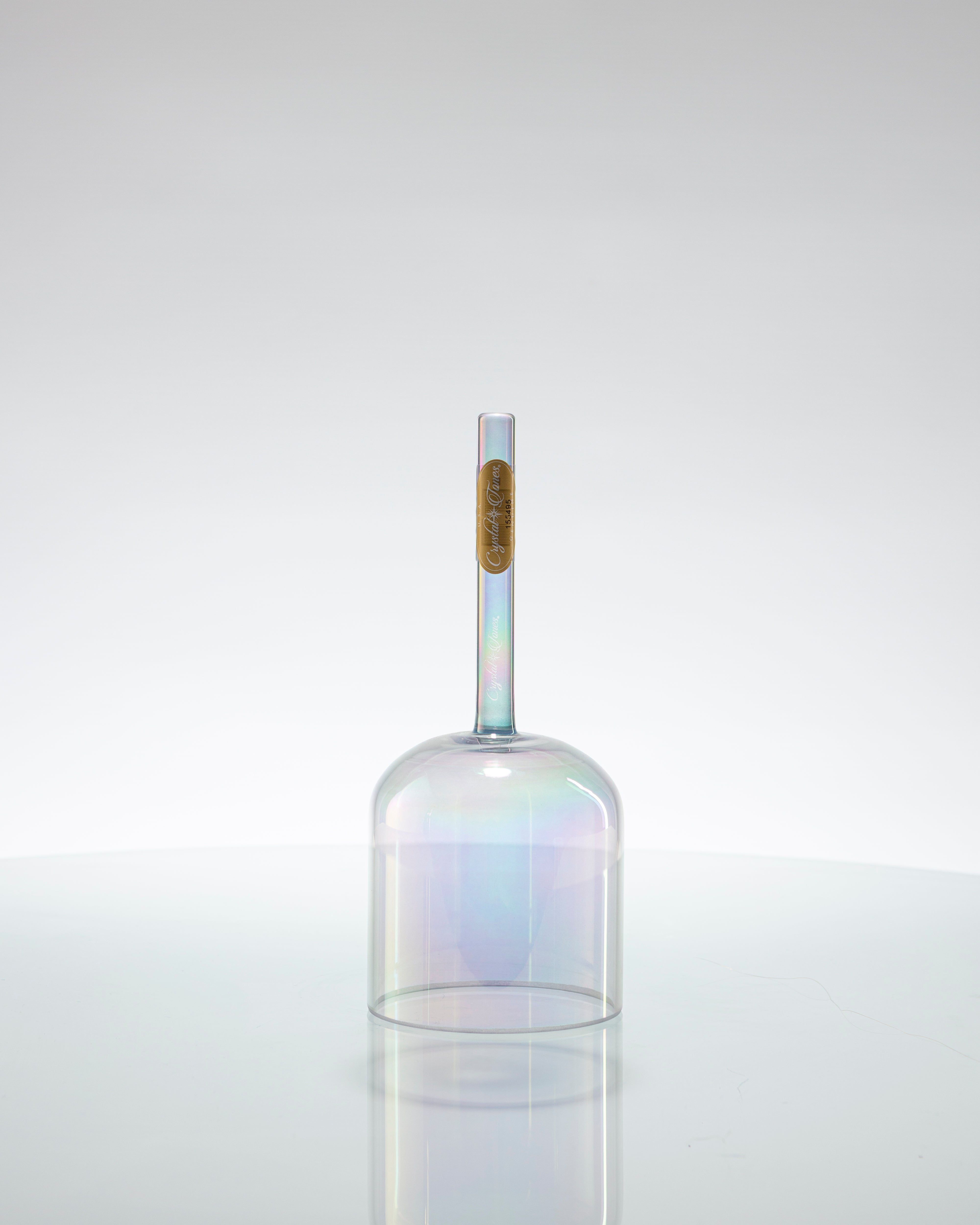 Supergrade™ Archangel Michael Alchemy™ Quartz Practitioner Singing Bowl by Crystal Tones® 4" A#-25