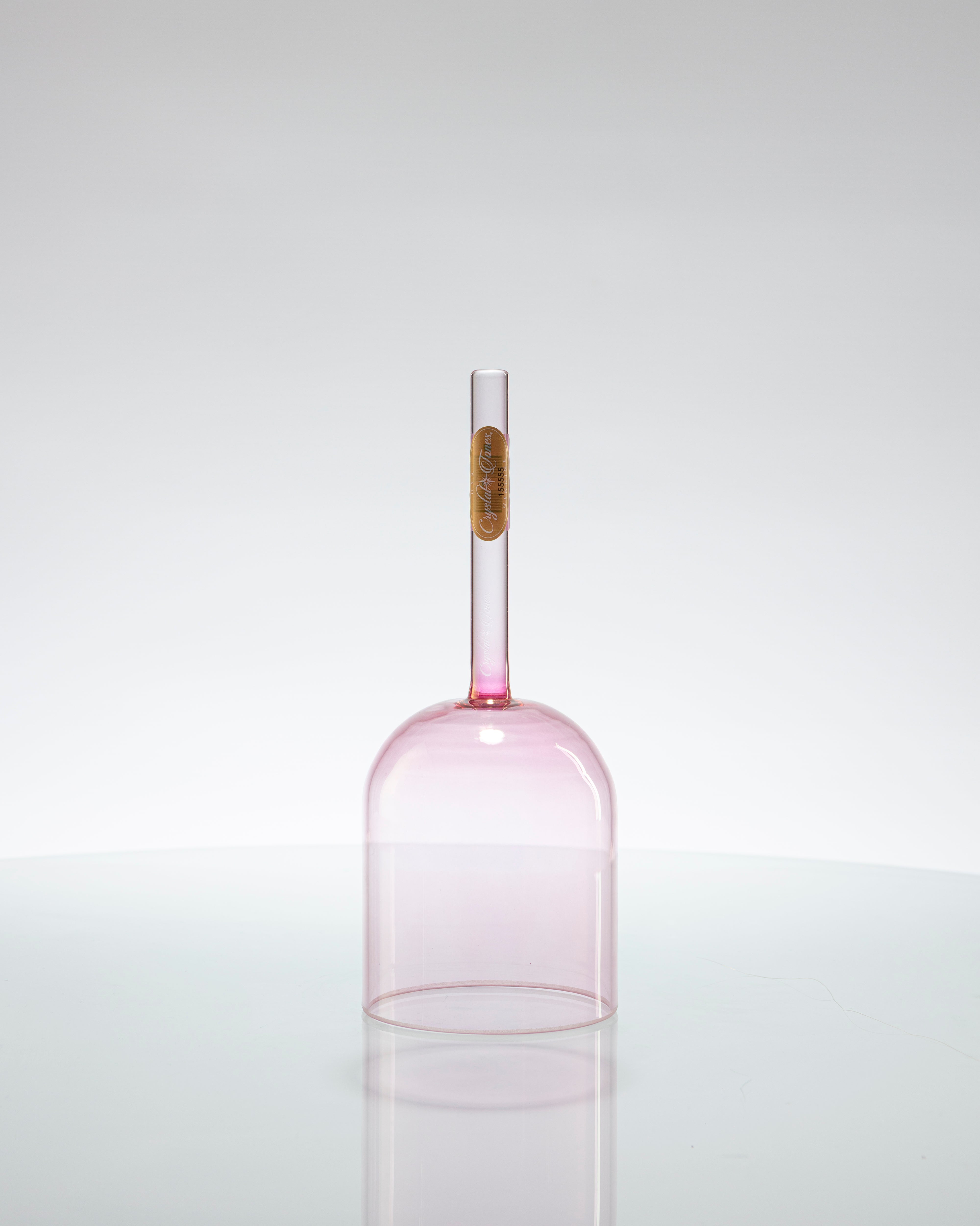 Supergrade™ Pink Aura Gold Alchemy™ Quartz Practitioner Singing Bowl by Crystal Tones® 4" A+20