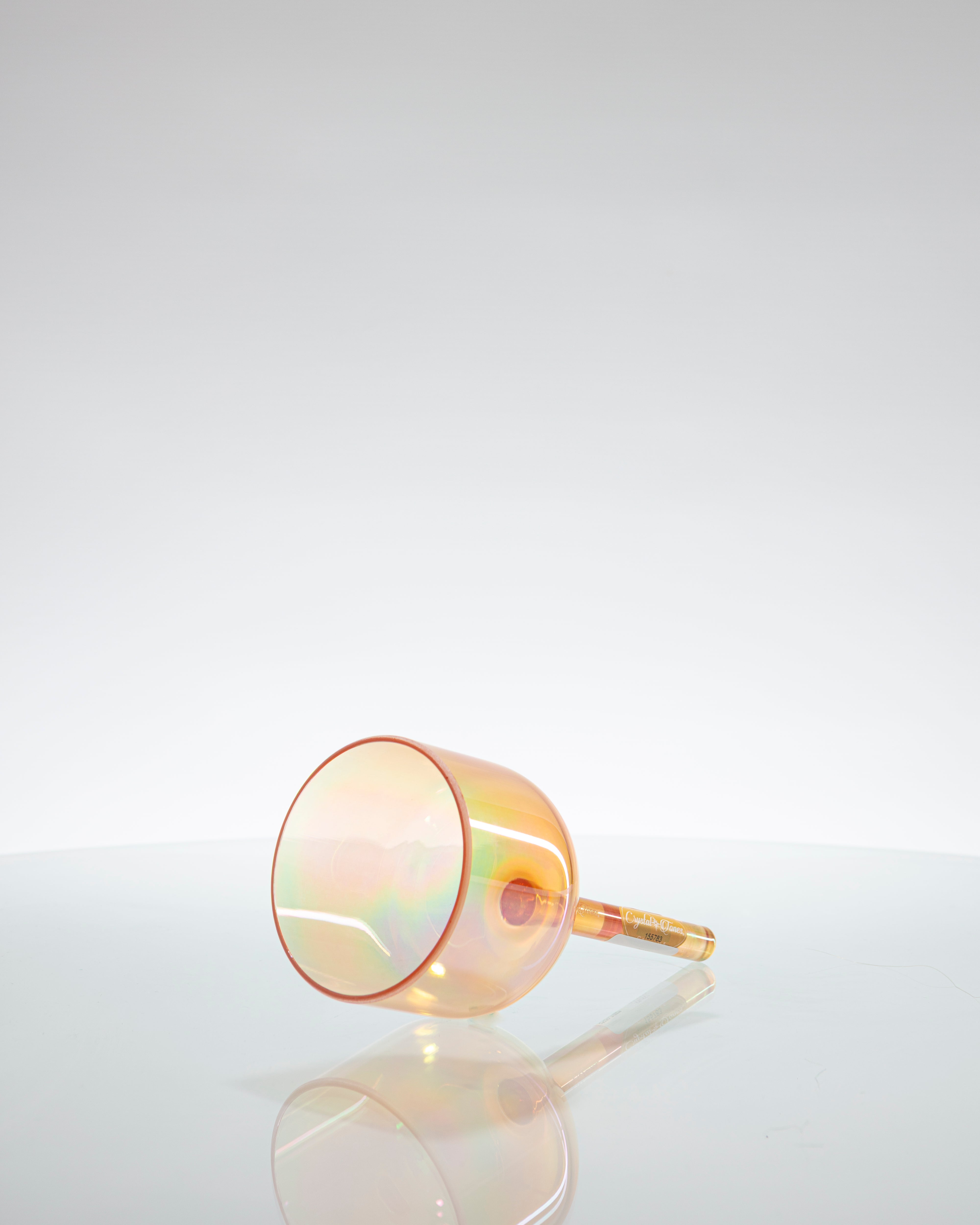 Supergrade™ Crone Goddess Alchemy™ Quartz Practitioner Singing Bowl by Crystal Tones® 4" C#-20