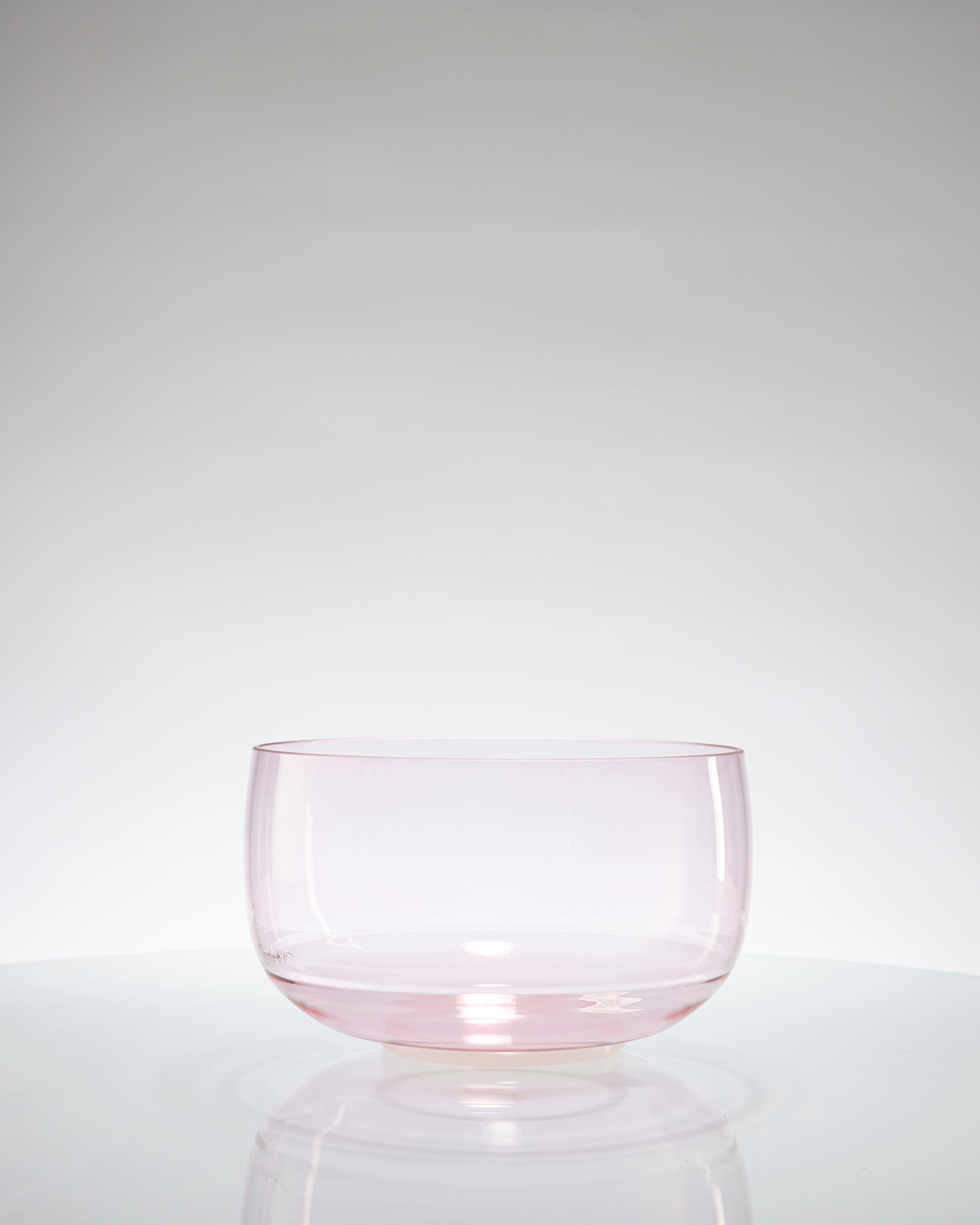 Supergrade™ Pink Aura Gold Alchemy™ Quartz Singing Bowl by Crystal Tones® 10" B+45