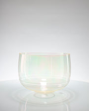 Supergrade™ Lemon Aura Gold & Platinum Alchemy™ Temple Quartz Singing Bowl by Crystal Tones® 13" F-20