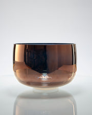 Tibetan Quartz Copper Supergrade Alchemy™ Crystal Tones® Singing Bowl 10" D#-45