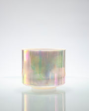 Labradorite & Platinum Alchemy™ Crystal Tones® Singing Bowl 8" D#-40