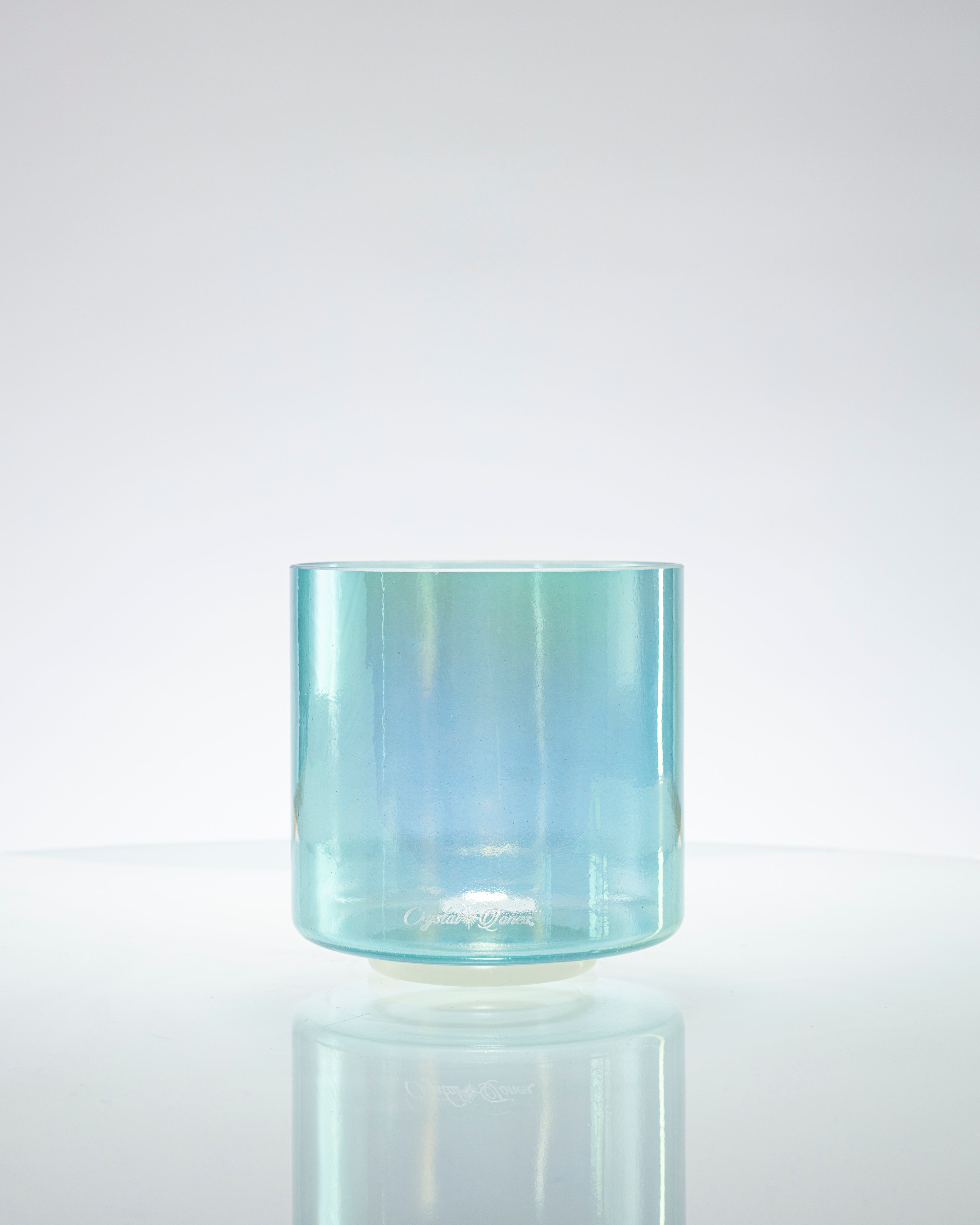 Aqua Aura Gold Alchemy™ Crystal Tones® Singing Bowl 6" C-45