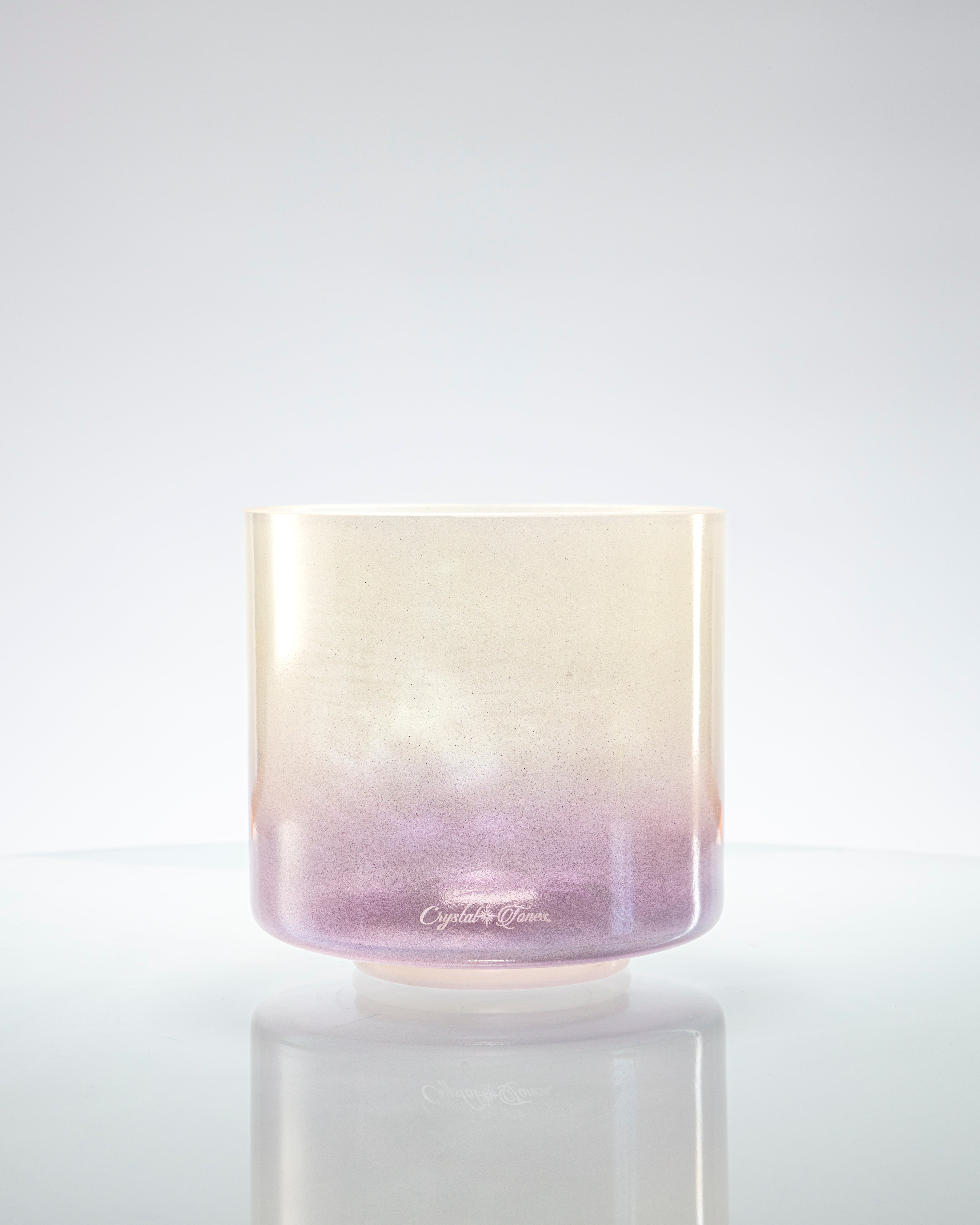Dead Sea Salt, Lemon Aura Gold & Lavender Aura Gold (Base) Alchemy™ Crystal Tones® Singing Bowl 8" G-45