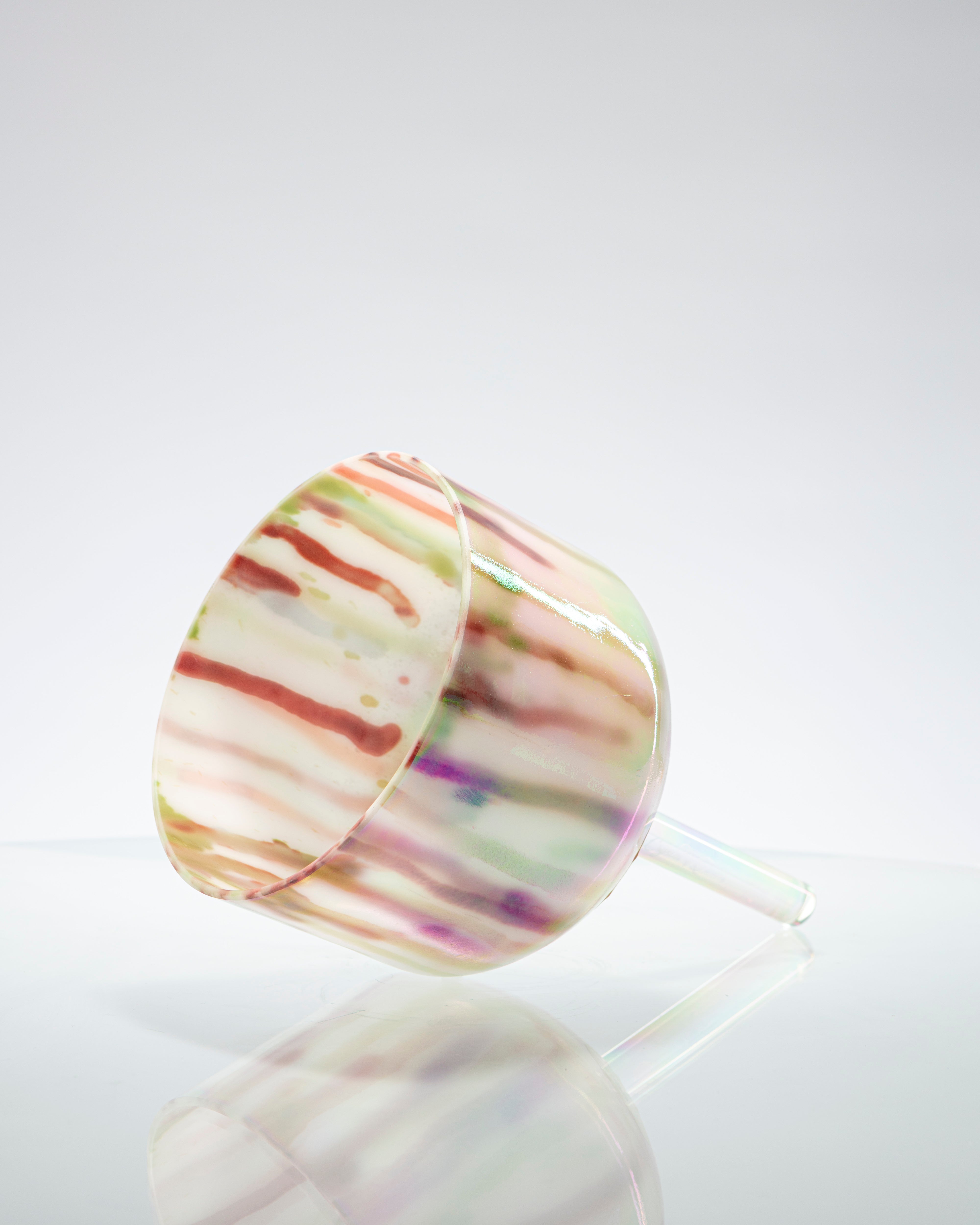 Abalone & Platinum Alchemy™ Crystal Tones® Singing Bowl 7" G#- Practitioner