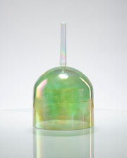 Chrysoprase & Platinum Alchemy™ Crystal Tones® Singing Bowl 7" F+20 Practitioner