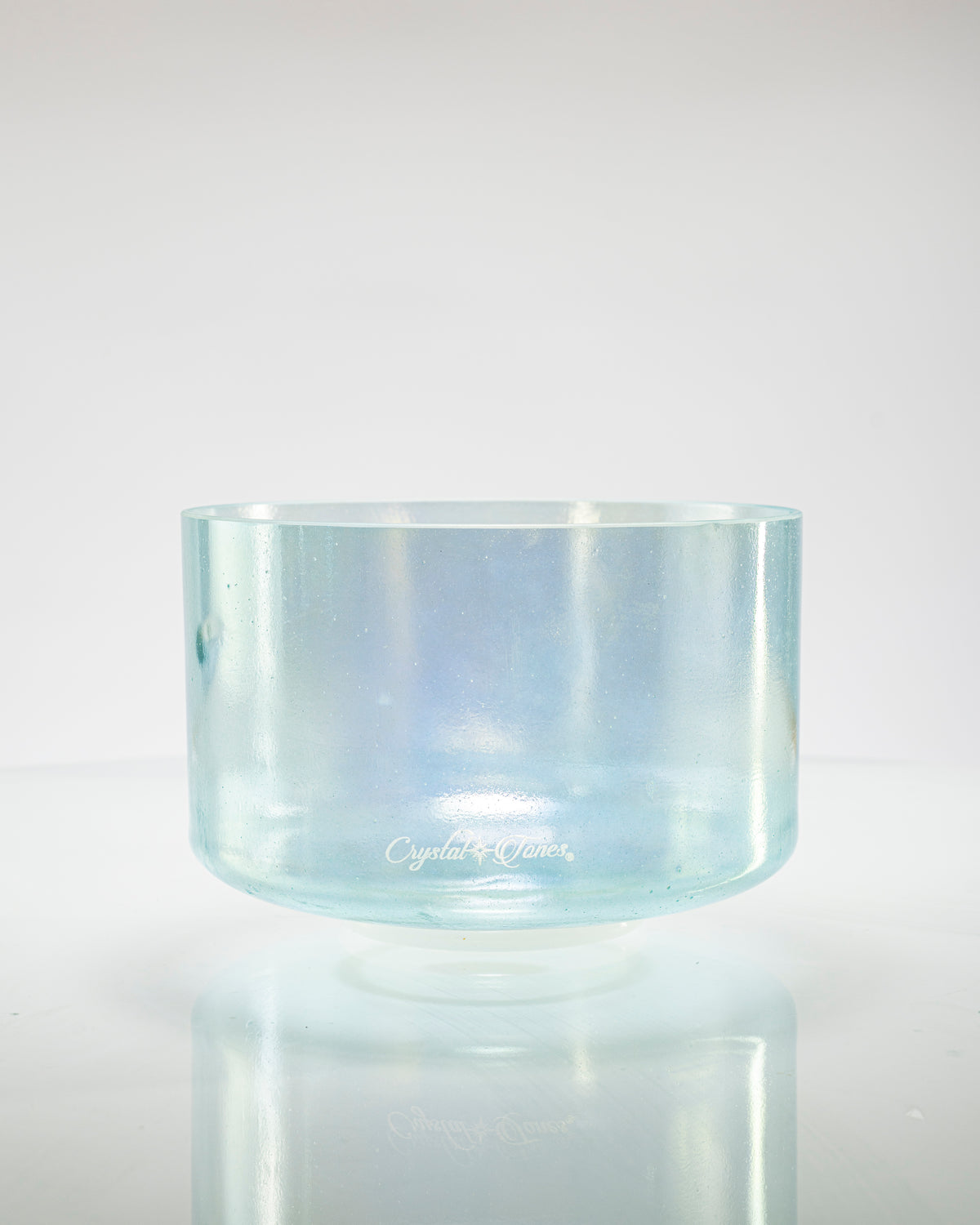 Aqua Aura Gold Alchemy™ Crystal Tones® Singing Bowl 9" C#-25