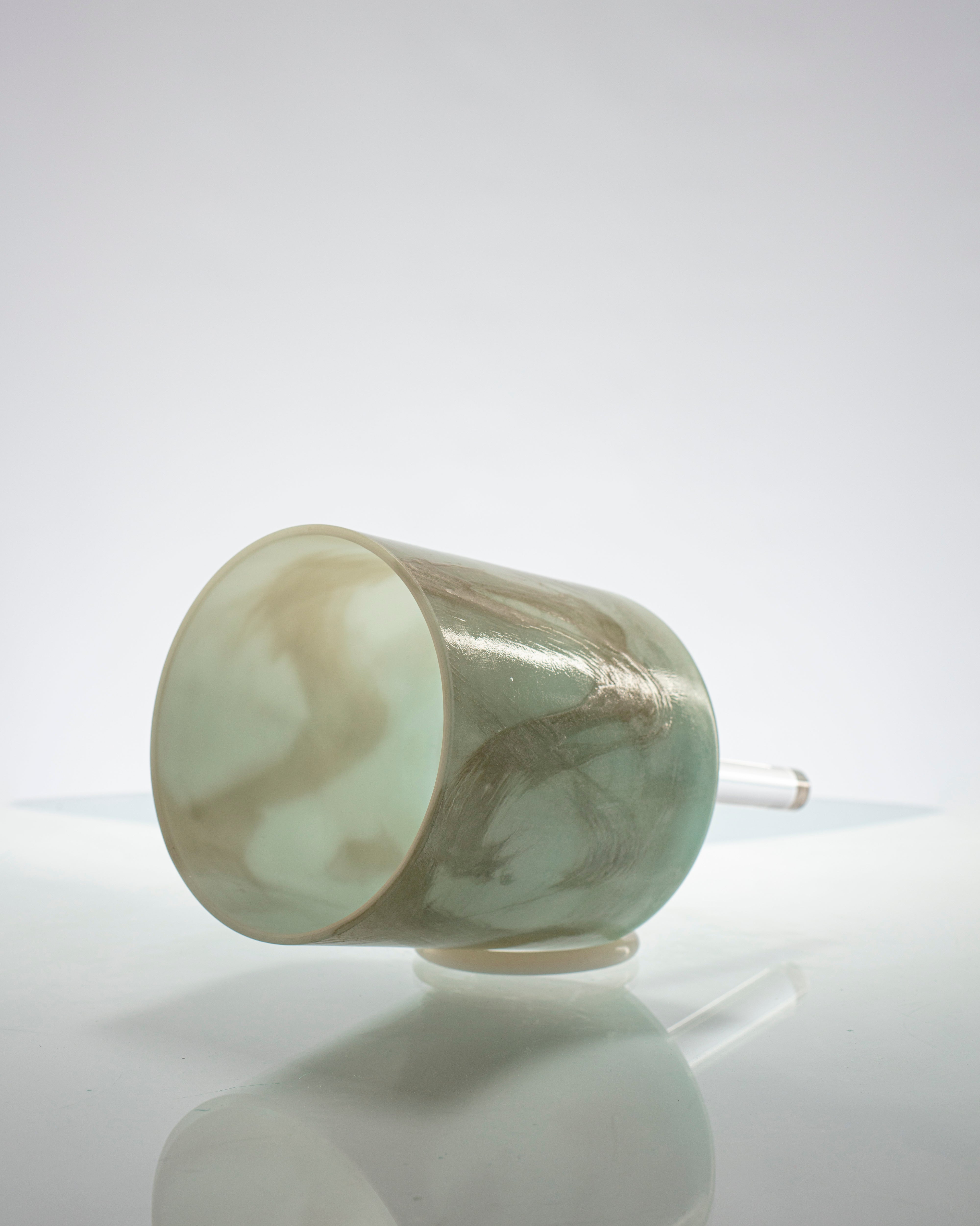 Azeztulite & Aqua Aura Gold Alchemy™ by Crystal Tones® 7