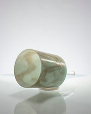 Azeztulite & Chrysoprase Alchemy™ Practitioner Bowl® by Crystal Tones® 6" D-35