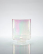 Pre-Loved Platinum Violet Flame Aura (rim) Alchemy™ by Crystal Tones® 7" D+10