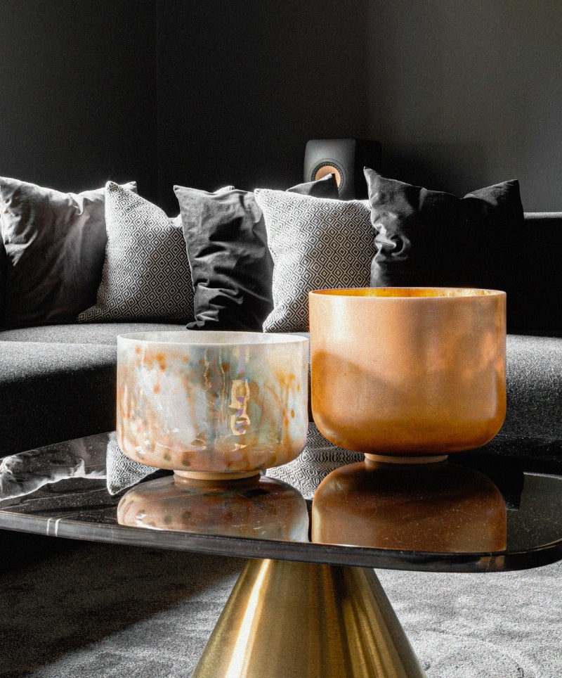 Azeztulite & Aqua Aura Gold Alchemy™ by Crystal Tones® 7