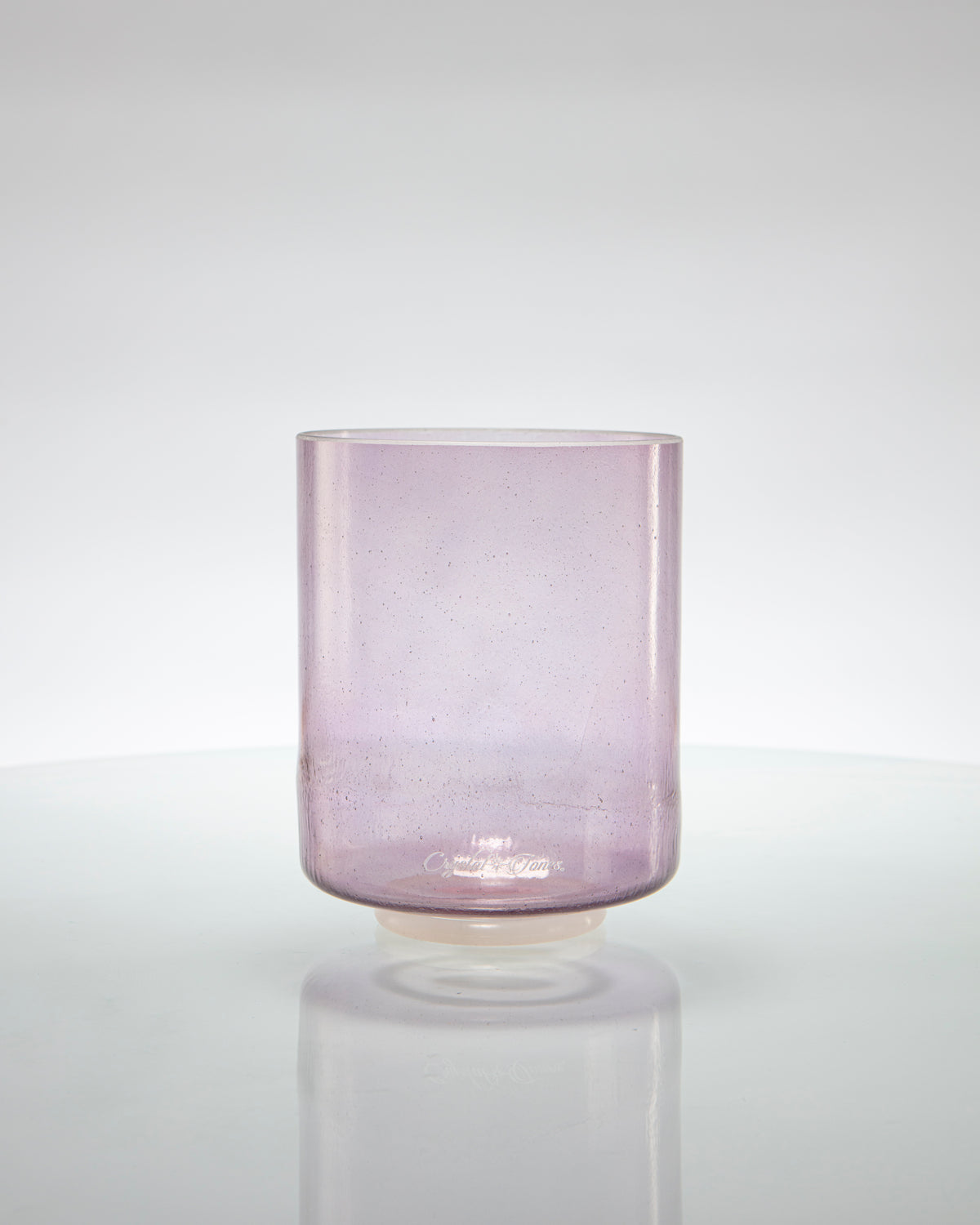 Lavender Aura Gold Alchemy™  by Crystal Tones® 6" G#+50