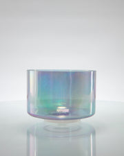 Violet Flame Aura & Aqua Aura Gold (Inside) Alchemy™ by Crystal Tones® 8" F-30