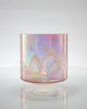 Rhodochrosite & Violet Flame Aura Alchemy™ by Crystal Tones® 8" A#+30